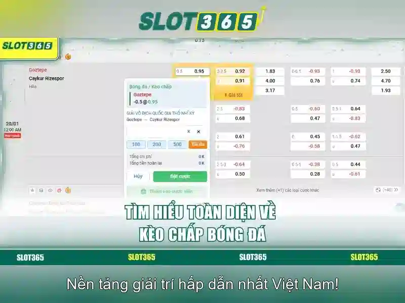 Giao diện nhà cái hoàn hảo