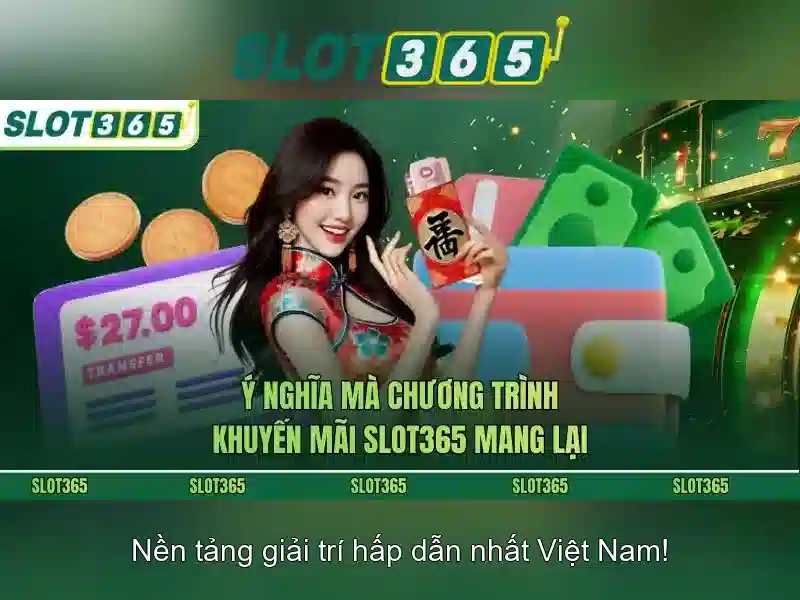 Danh mục trò chơi tại Slot365