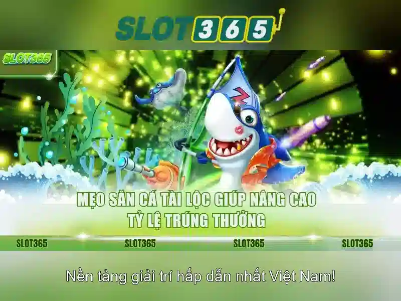 Trò chơi slot đa dạng tại Slot365